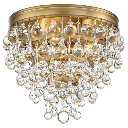 Calypso 8 Light Vibrant Gold Crystal Teardrop Chandelier Calypso 8 Light Vibrant Gold Crystal Teardrop Chandelier